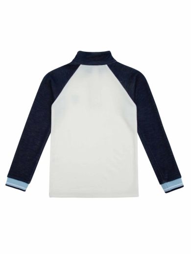 Bilde av WoolLand Unstad top kids Blue Ink